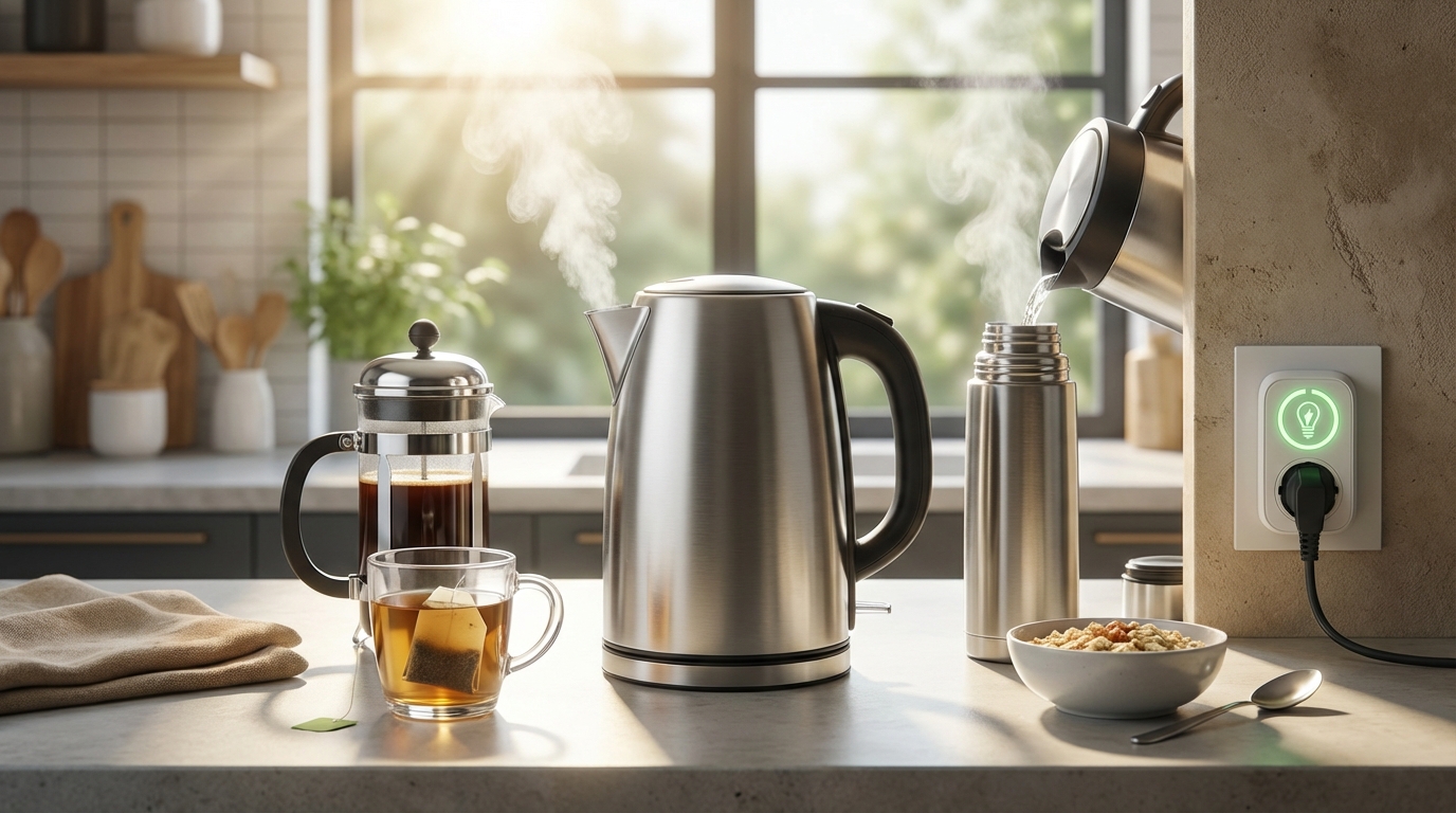 電気ケトルの節約効果を最大化する5つの使い方