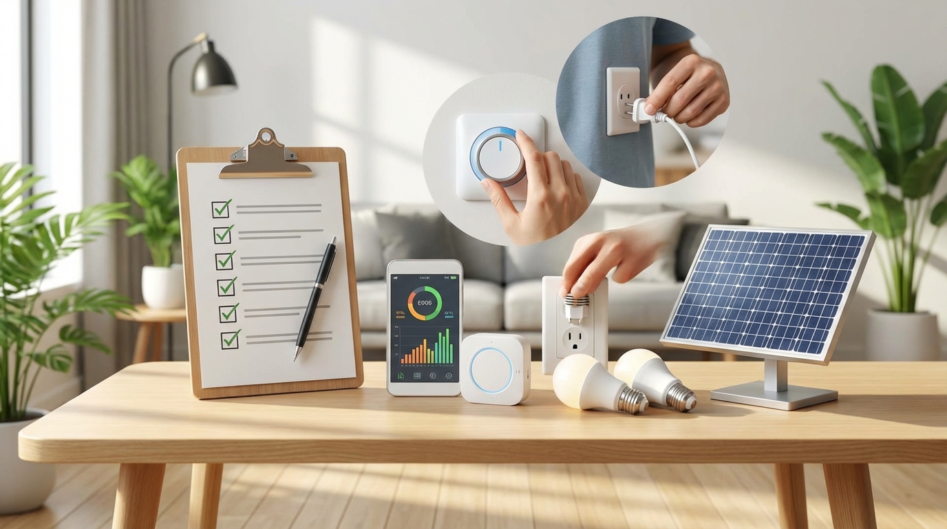 今日からできる！電気代節約アクションチェックリスト