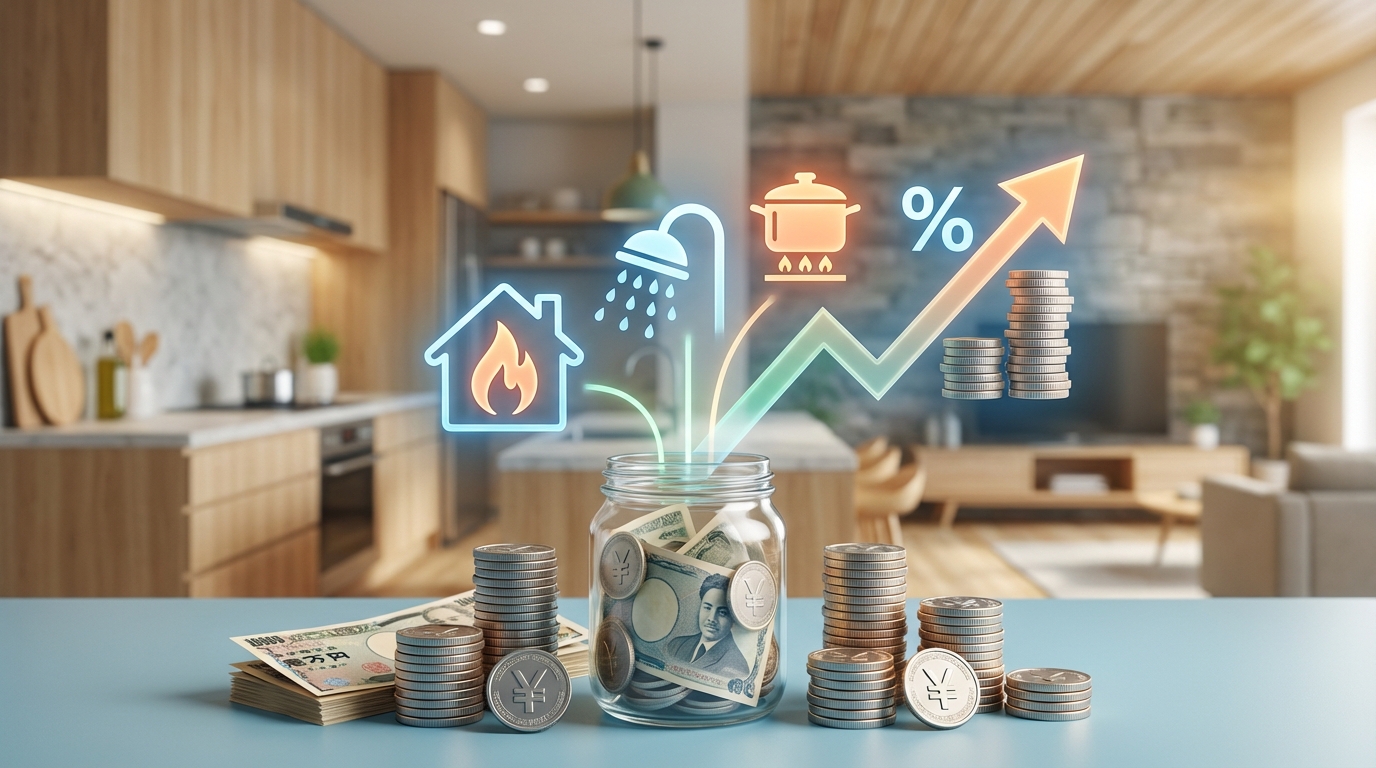 【結論】ガス代節約で年間いくら安くなる？効果の大きい方法TOP3