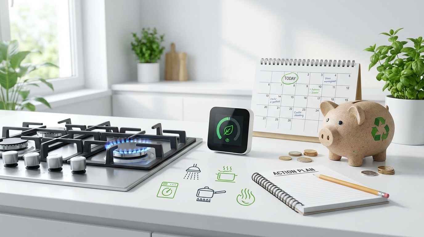 まとめ｜今日から始めるガス代節約アクションプラン