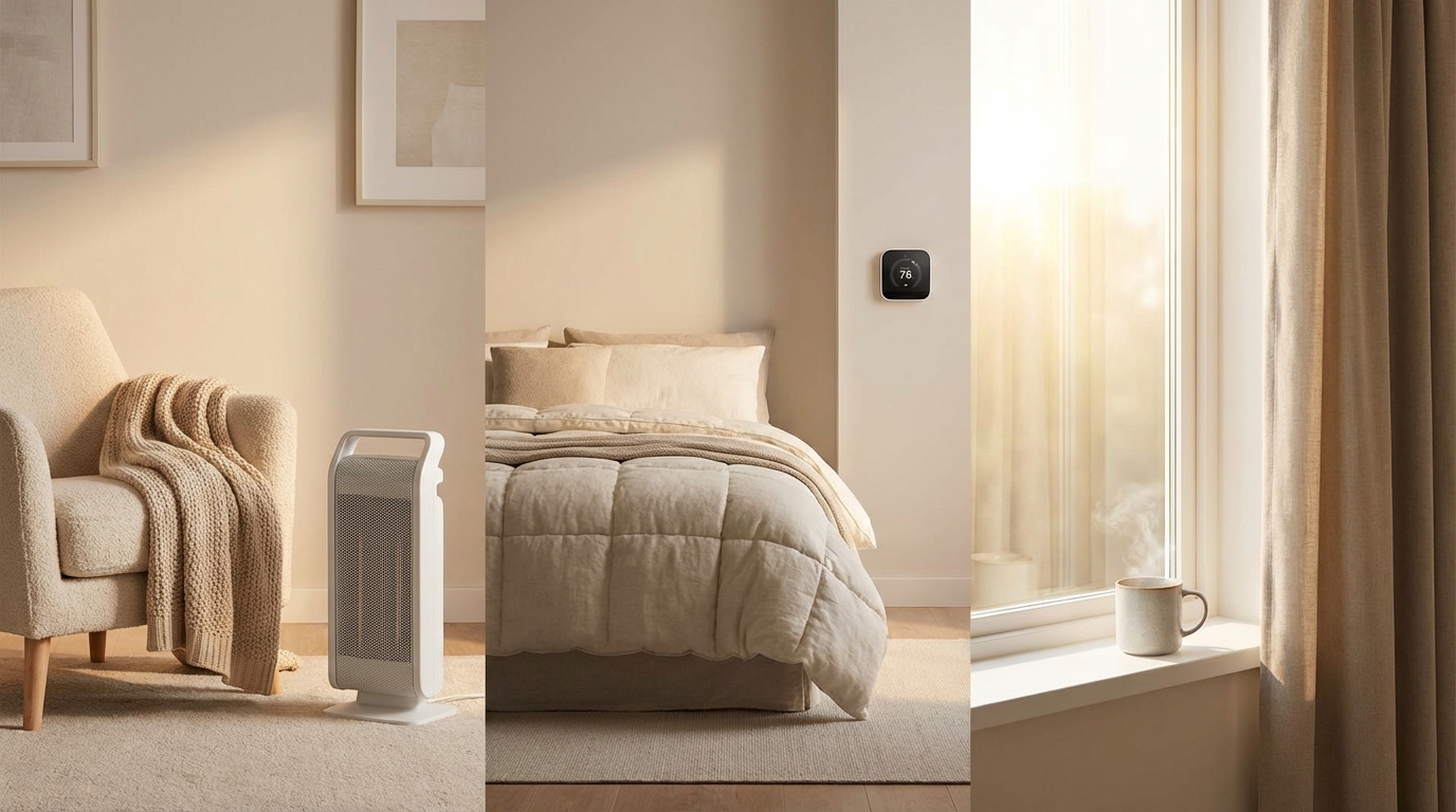 【場所別】部屋を暖かくする節約対策12選