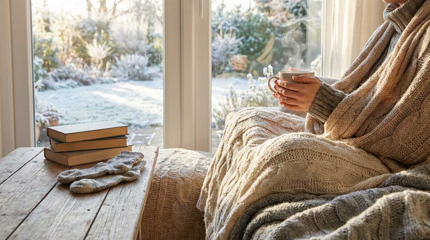 暖房なしでも暖かい！お金をかけずに体を温める方法