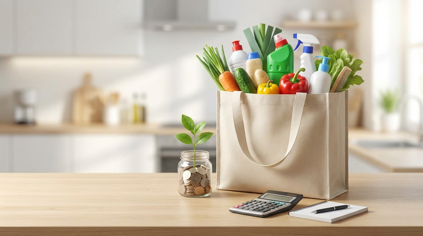 日用品費は月5,000円・年間6万円の節約が現実的に可能