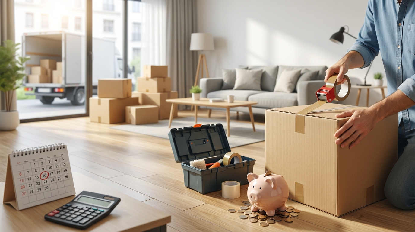 引っ越し業者代を節約する7つのテクニック