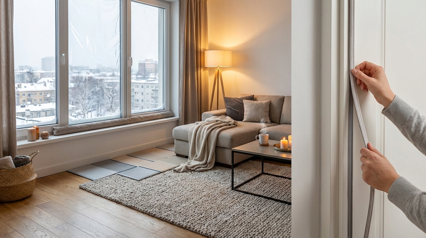 賃貸でもできる！原状回復OKの寒さ対策一覧