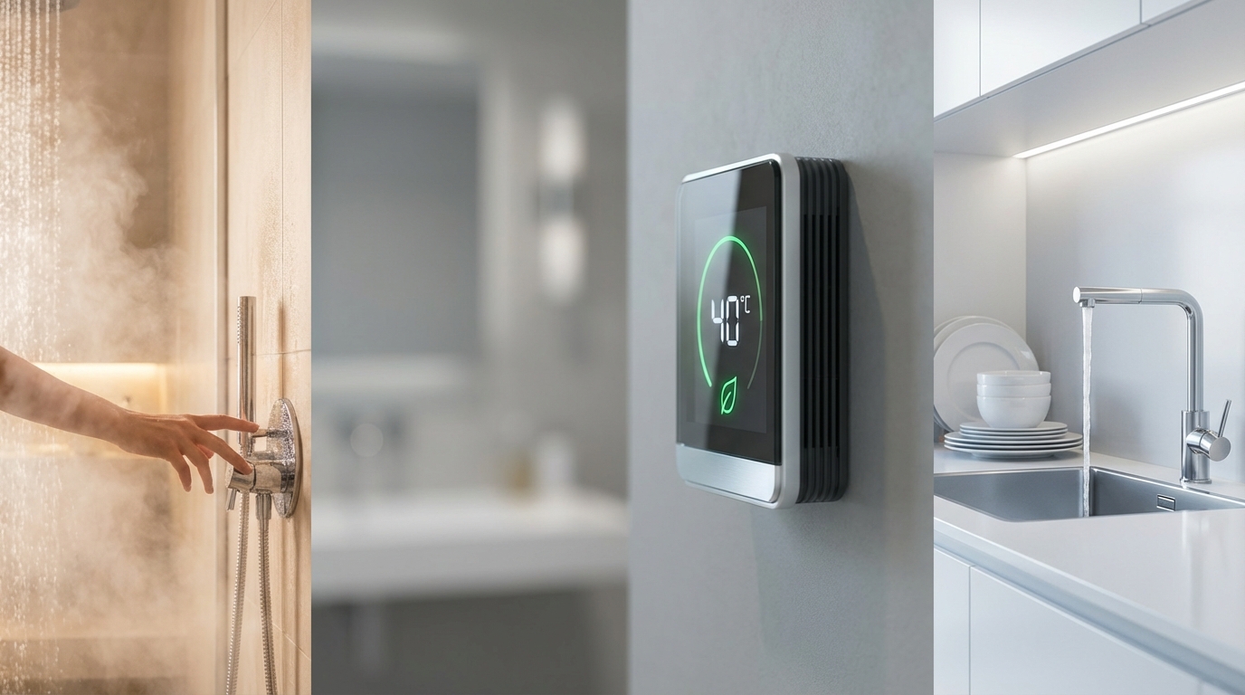 【結論】給湯温度は何度に設定すれば節約になる？用途別ベスト設定