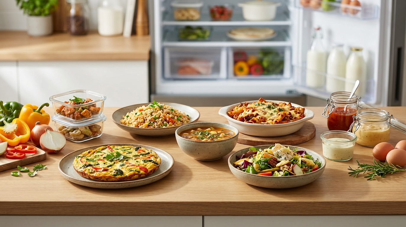 余り物を救済！冷蔵庫一掃の節約レシピ5選