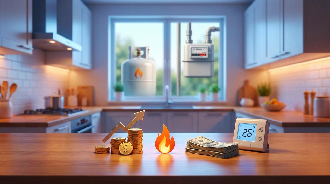 プロパンガスが高い理由と節約の優先順位