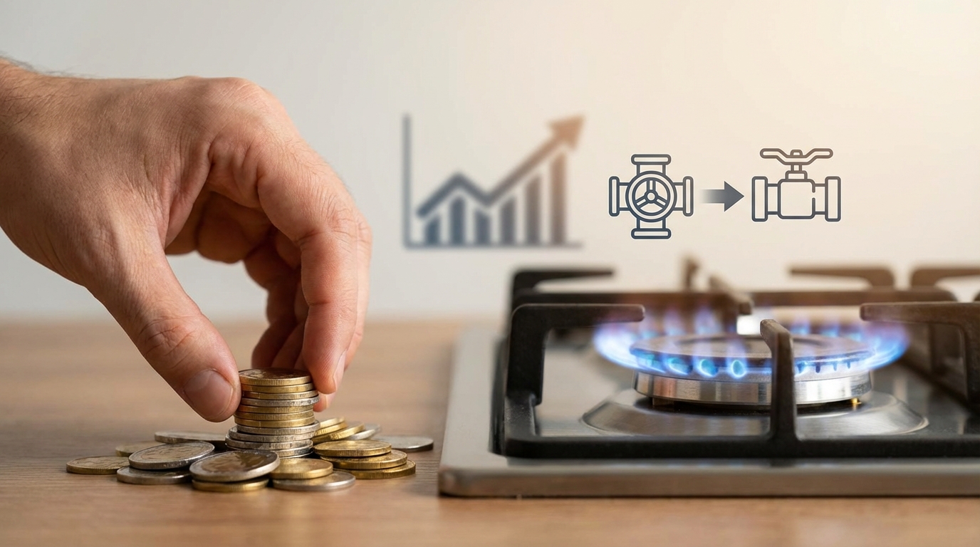 節約しても高いならガス会社の乗り換えを検討