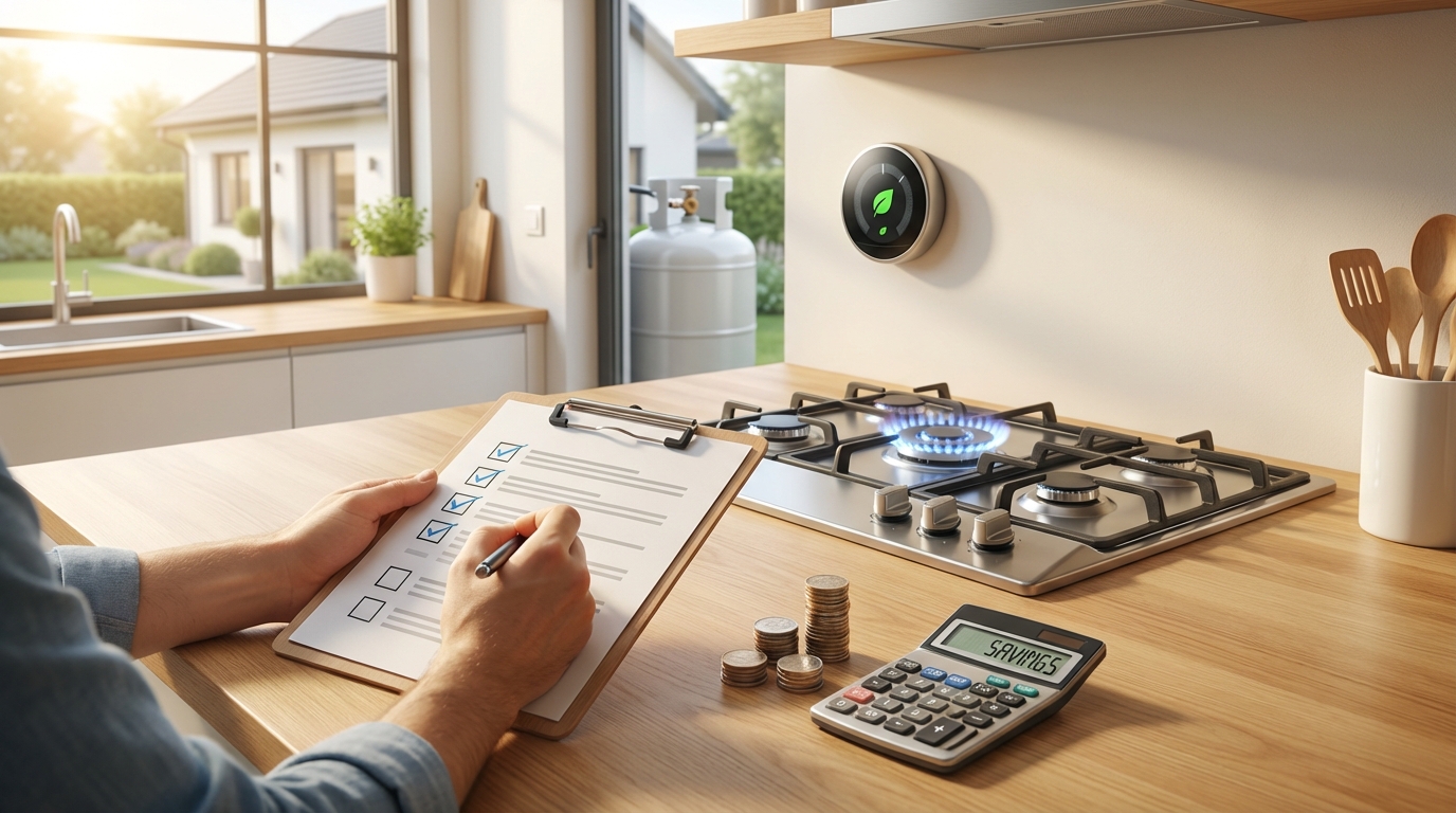 プロパンガス節約チェックリスト｜今日から始める15項目