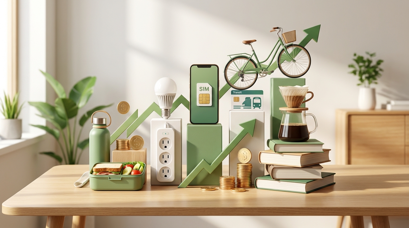 【効果大】一人暮らしの変動費節約術ランキングTOP5