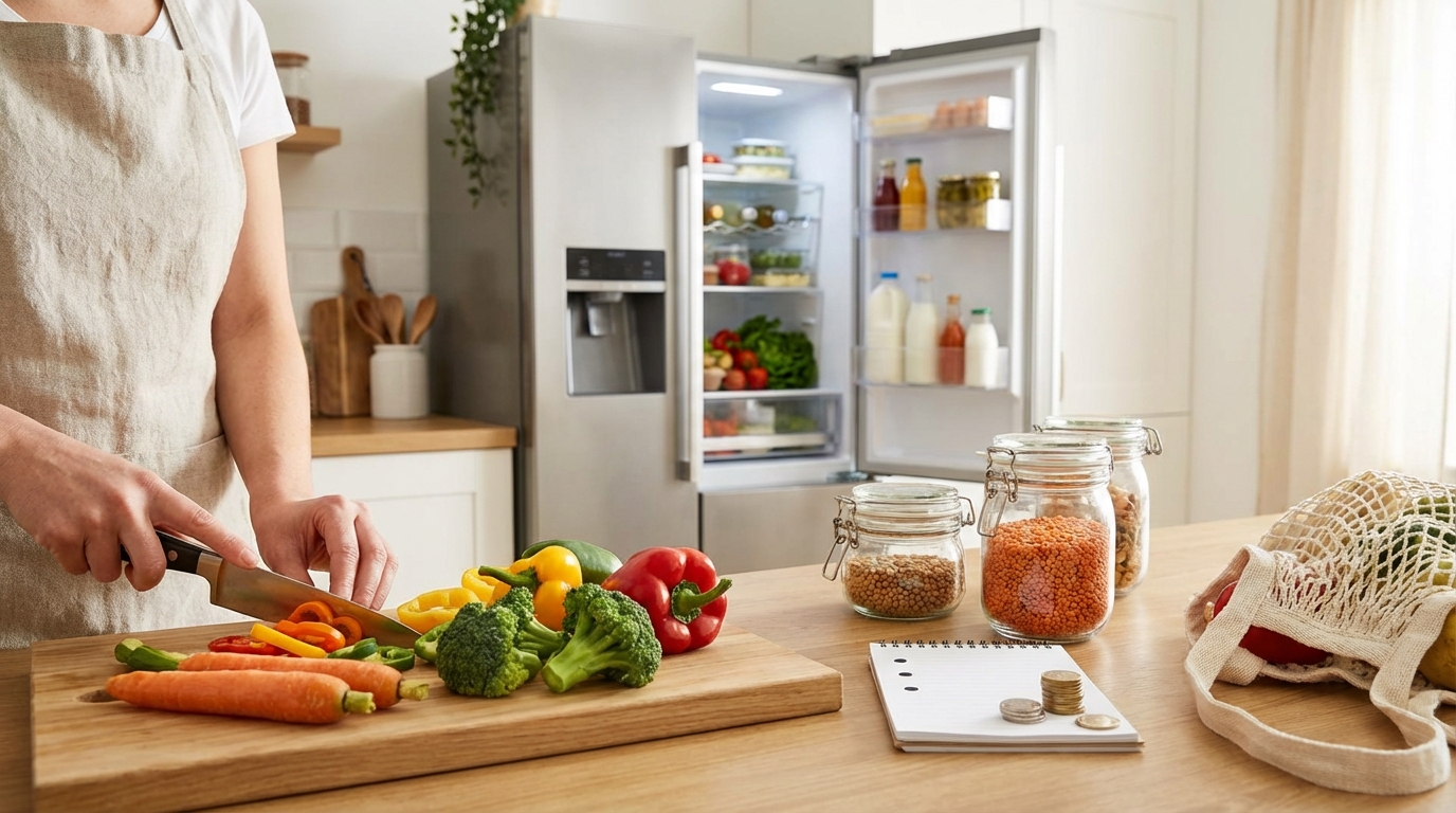冷蔵庫にある野菜で節約レシピを作る3つの基本ルール