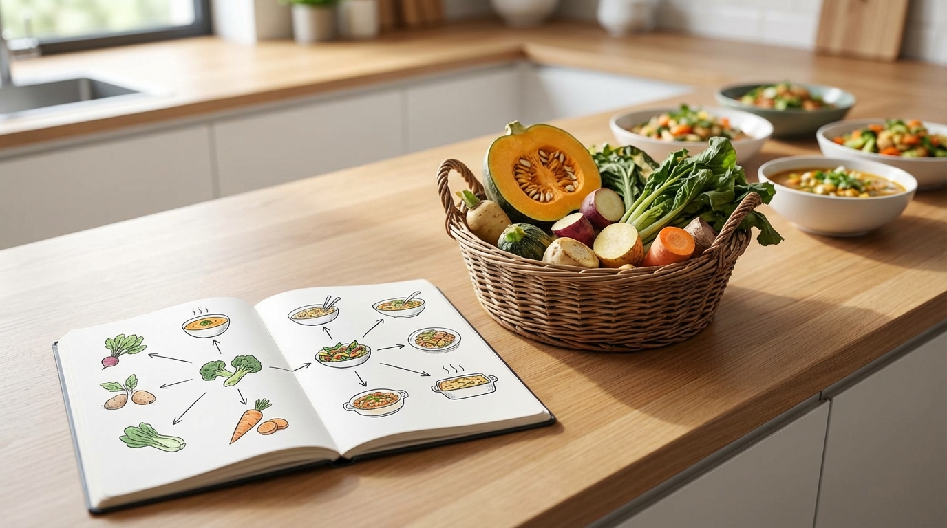 「この野菜が余ったら」逆引きレシピ早見表