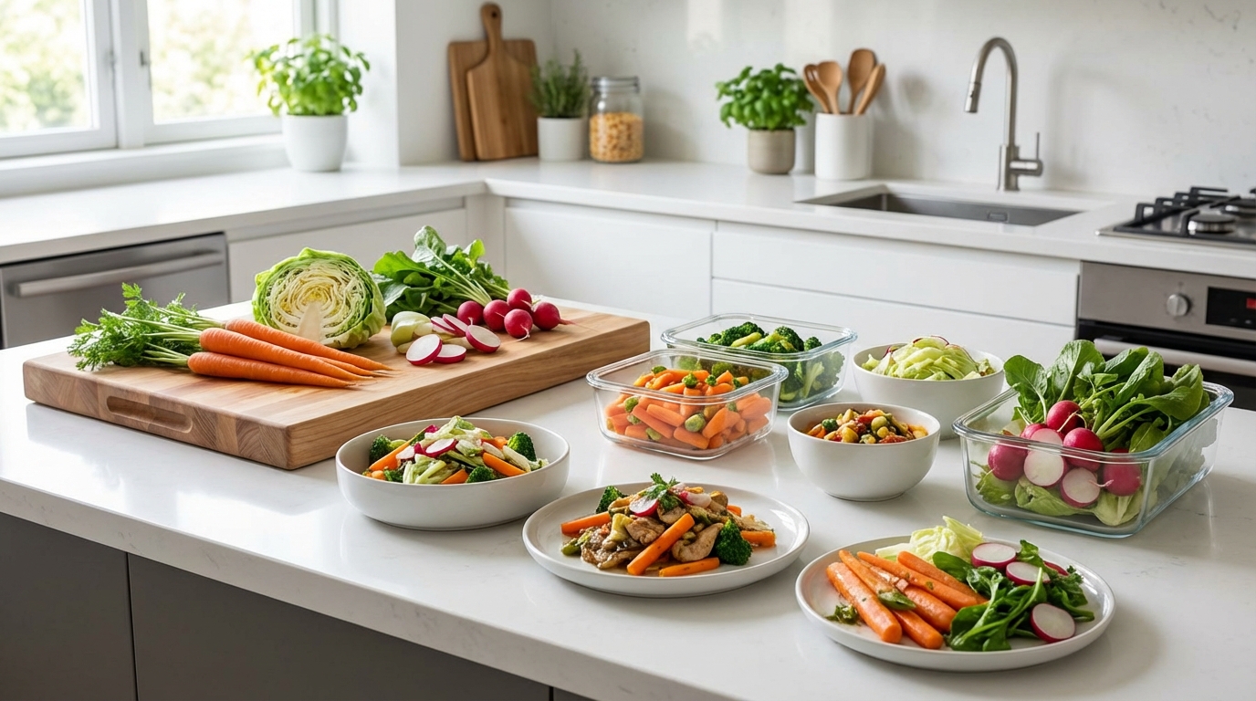 1週間の節約献立モデルケース【野菜の使い回しテクニック】