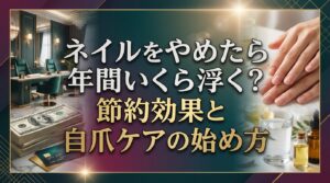 ネイルをやめたら年間いくら浮く？節約効果と自爪ケアの始め方