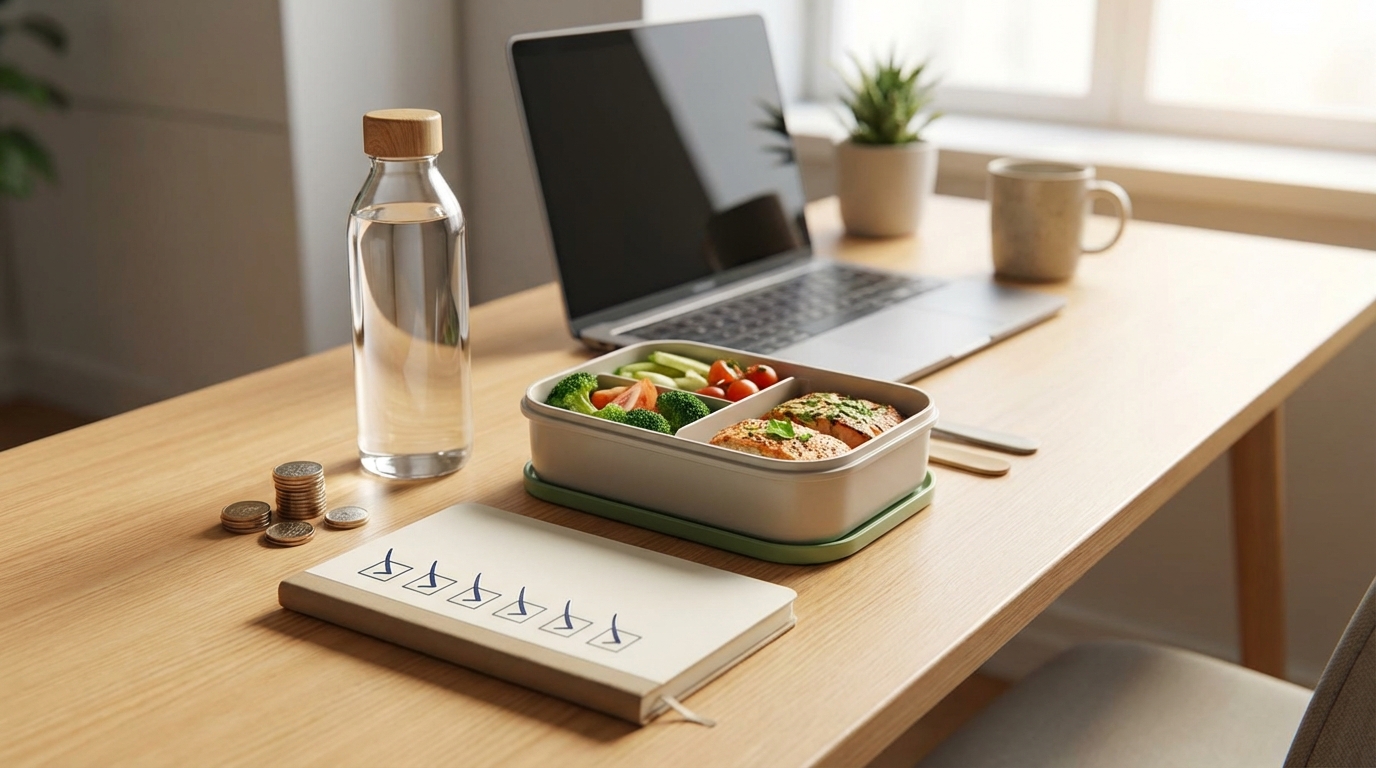 職場の昼ごはん節約を挫折しない5つの継続のコツ