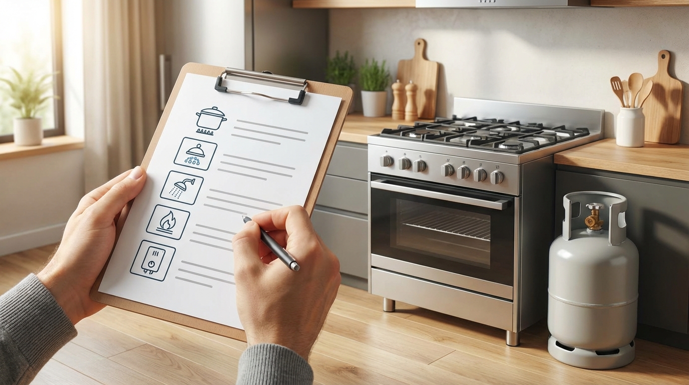 【実践チェックリスト】今日から始めるプロパンガス節約アクションプラン