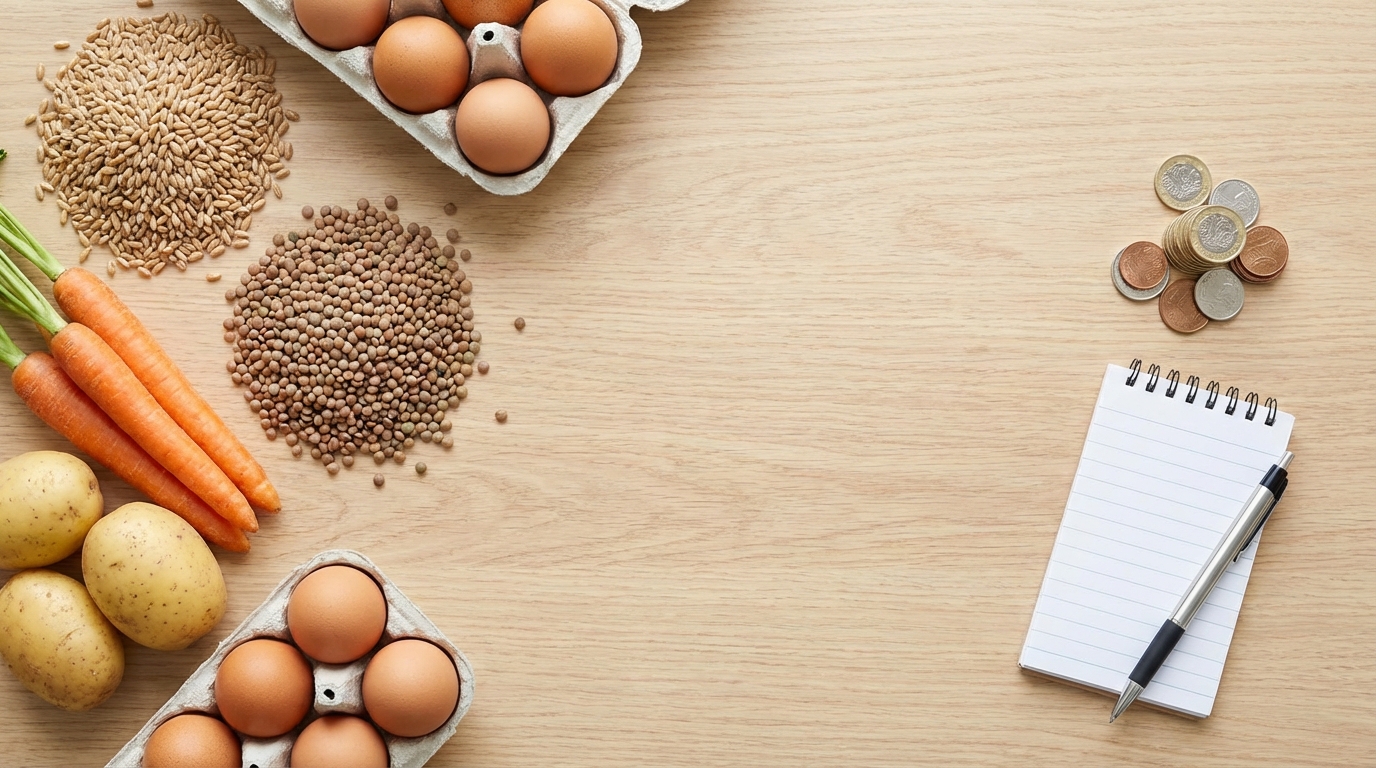 さらに安く作る!節約食材の選び方とコスパ比較