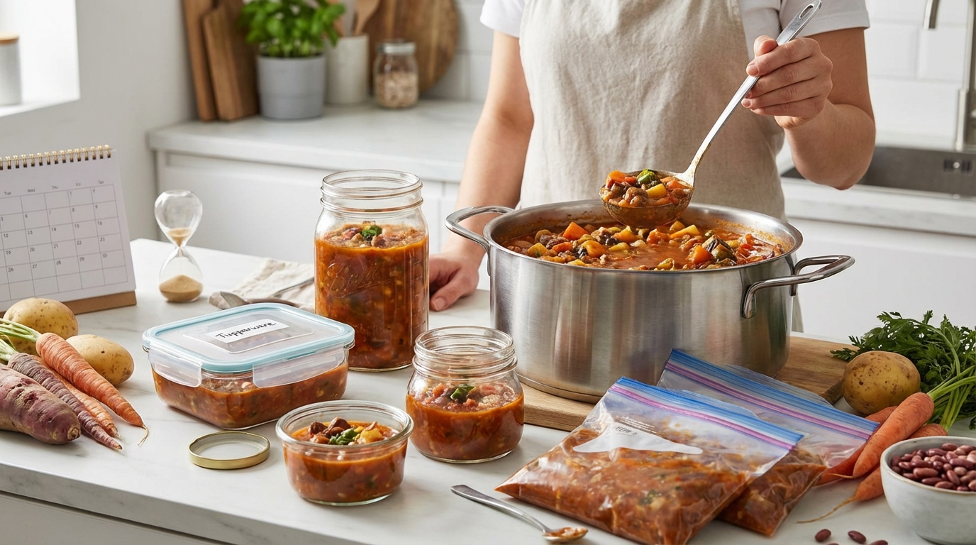 節約シチューの保存方法と日持ちの目安