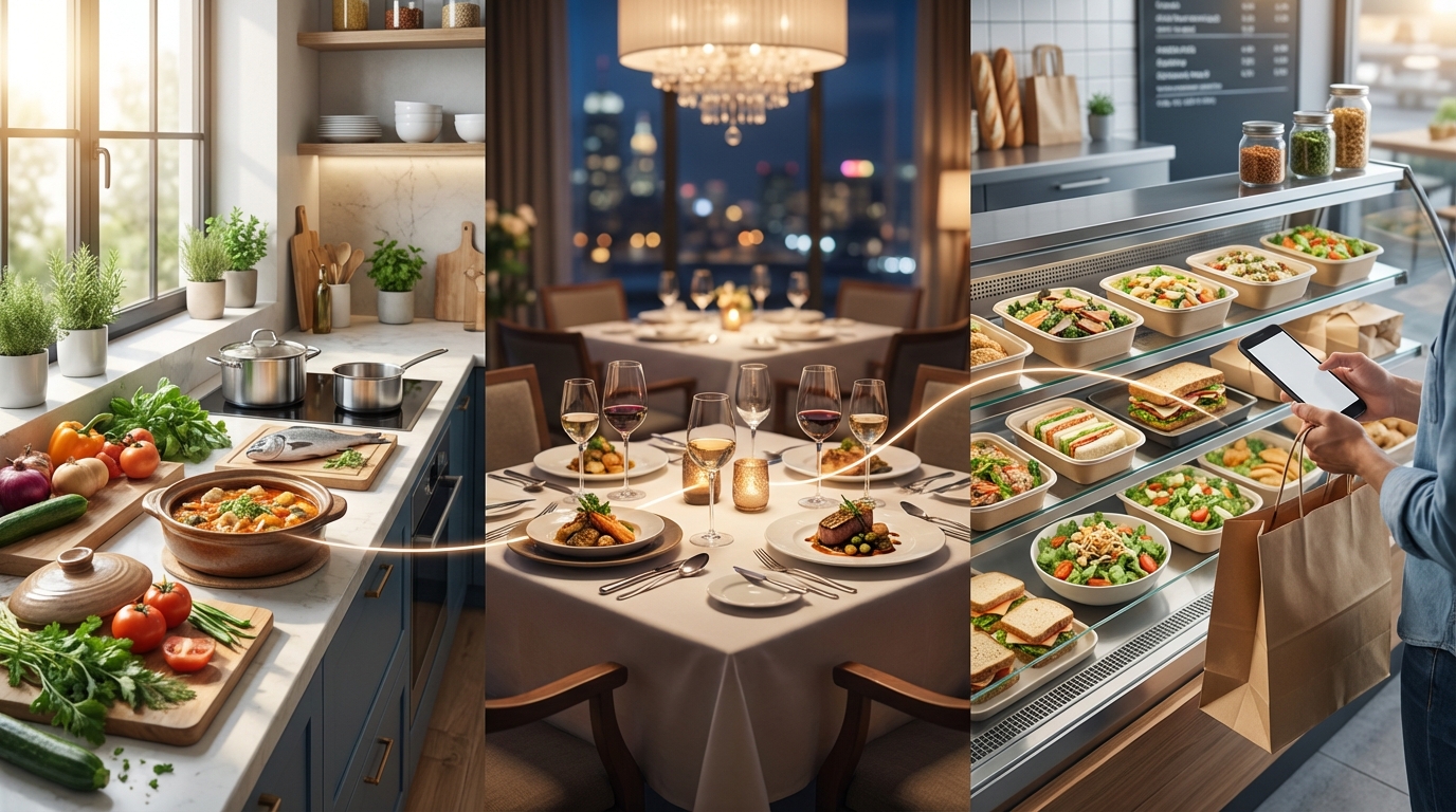 自炊・外食・中食|あなたに合った節約グルメスタイル診断