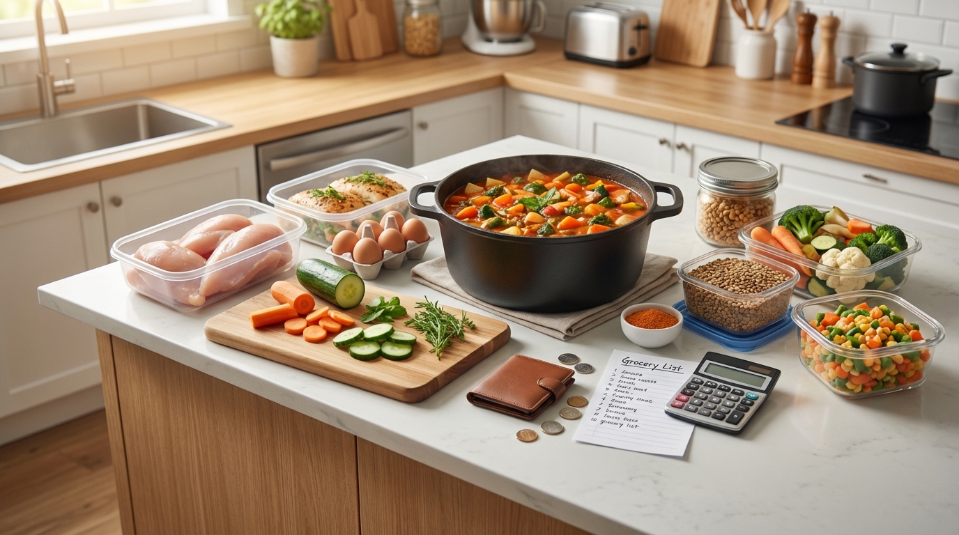 【1週間献立例】節約ボリューム料理で食費月1万円カット