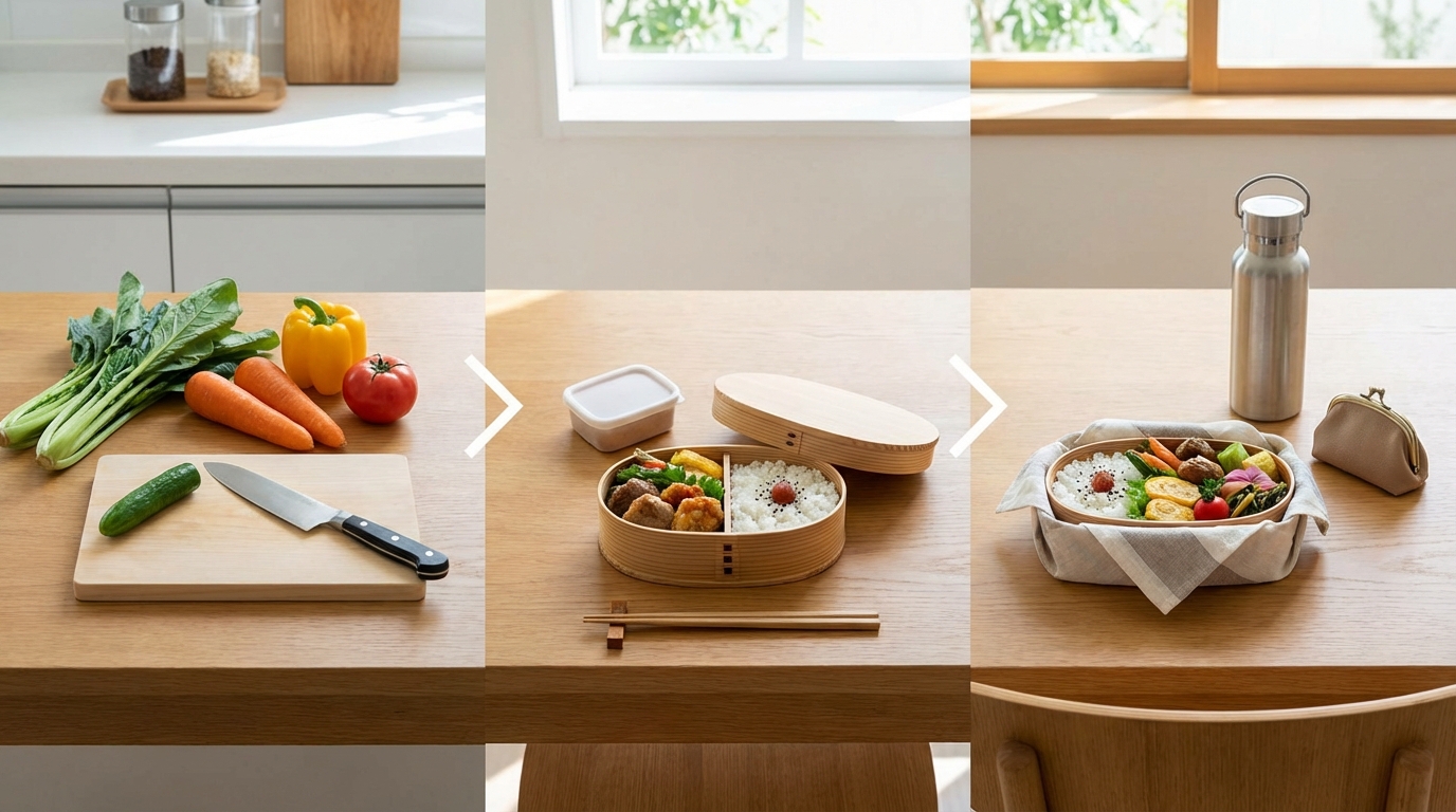 まとめ｜明日から始める節約弁当3ステップ