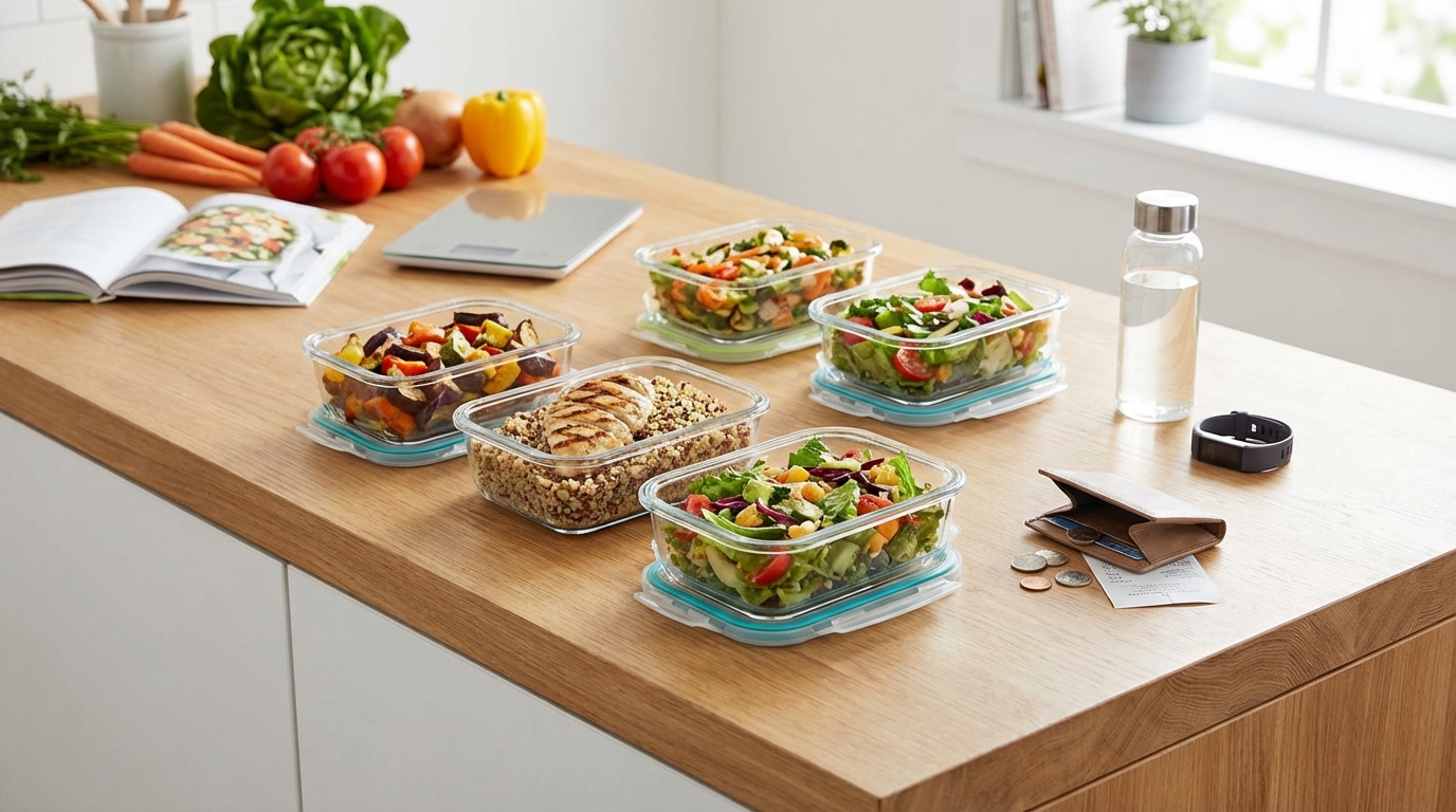 作り置きで食費月1万円減＆3kg痩せは実現できる