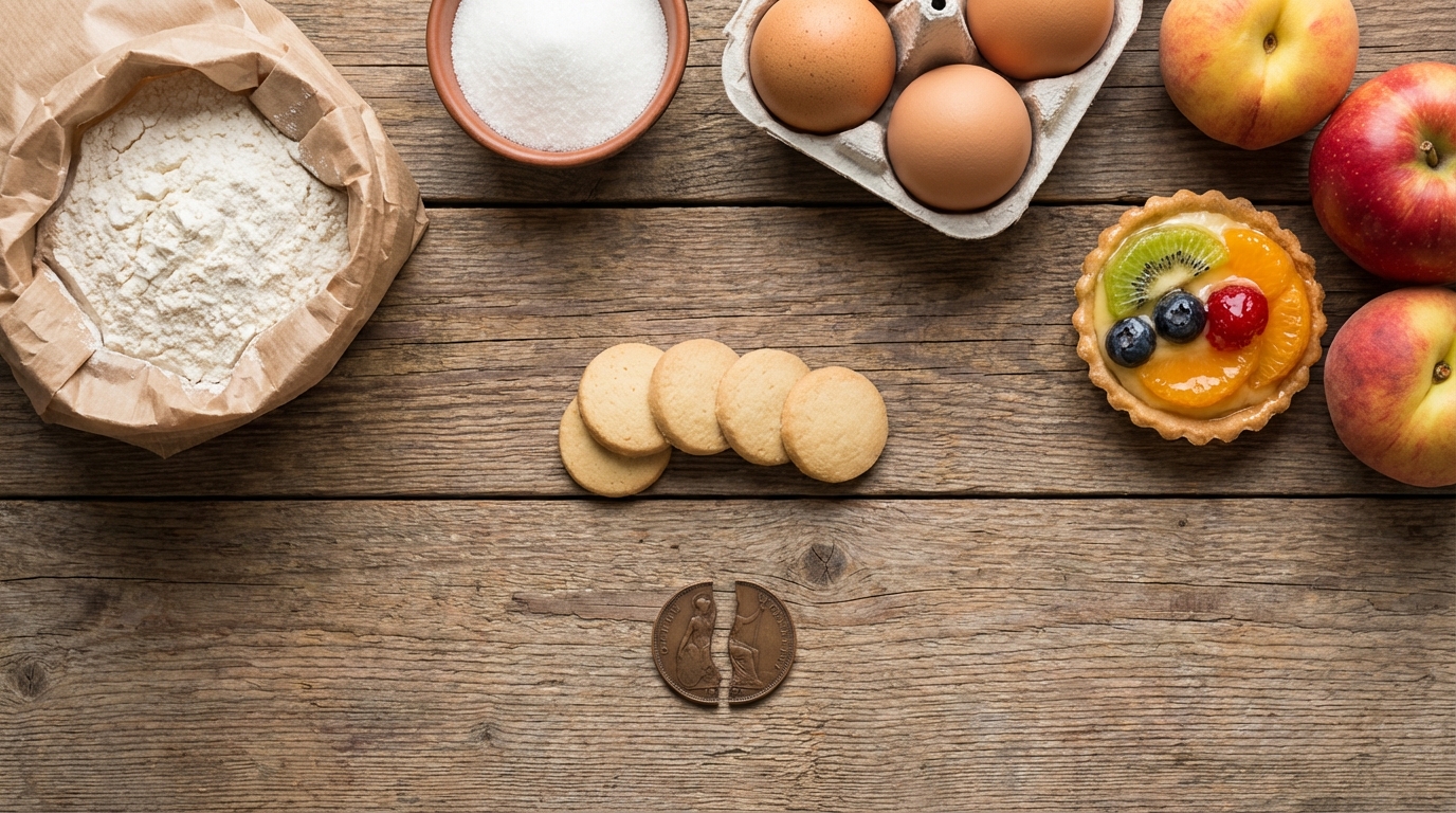 節約スイーツの材料費を半分に抑える5つの鉄則