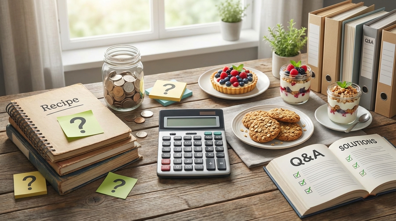 節約スイーツの疑問を解決｜状況別Q&A