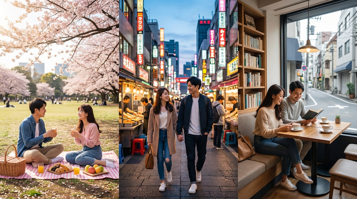 【シチュエーション別】状況で選ぶ東京の節約デートスポット