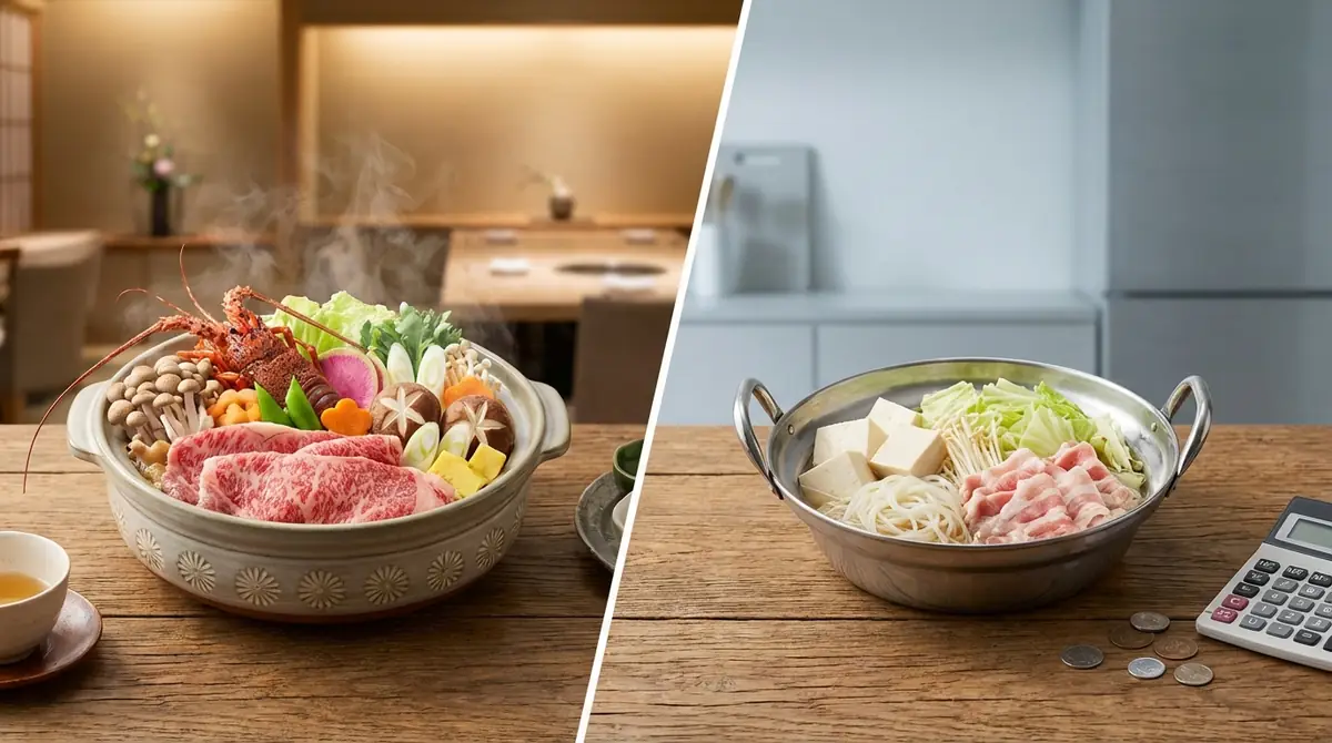 【実例比較】節約にならない鍋 vs 節約になる鍋のコスト差