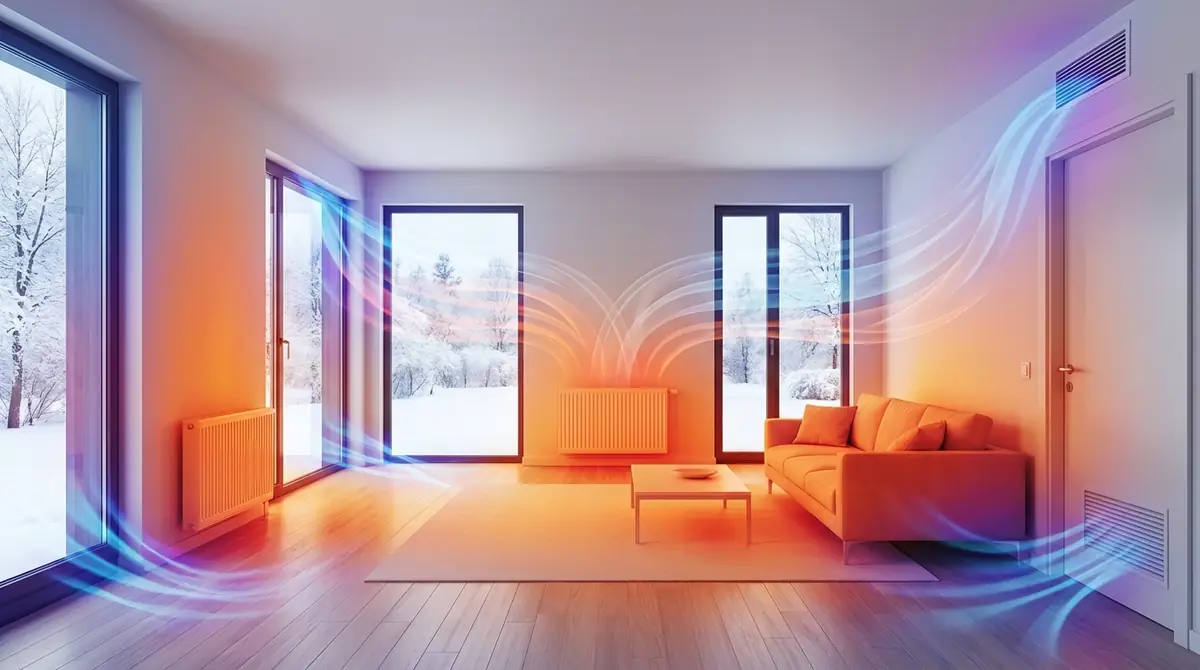 部屋が寒い原因とは?熱が逃げる仕組みを解説