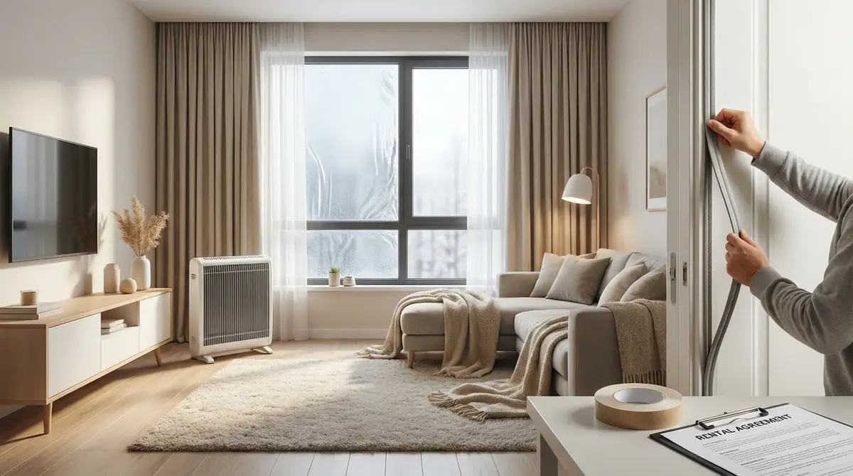 賃貸でもOK!原状回復できる部屋の寒さ対策