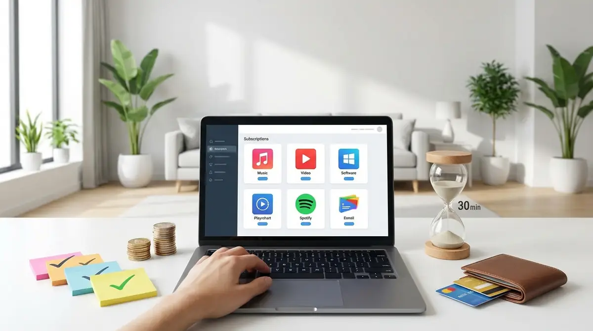 サブスク見直し5ステップ｜30分で完了する節約術