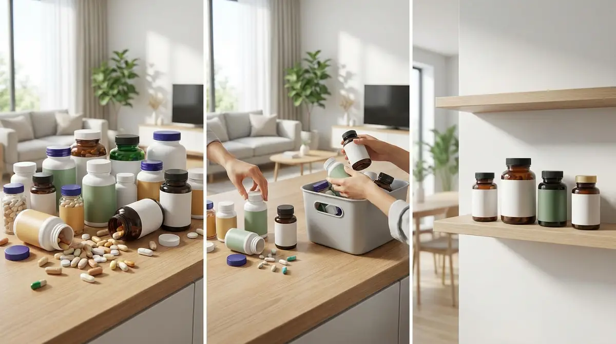 今日からできる「サプリ断捨離」3ステップ