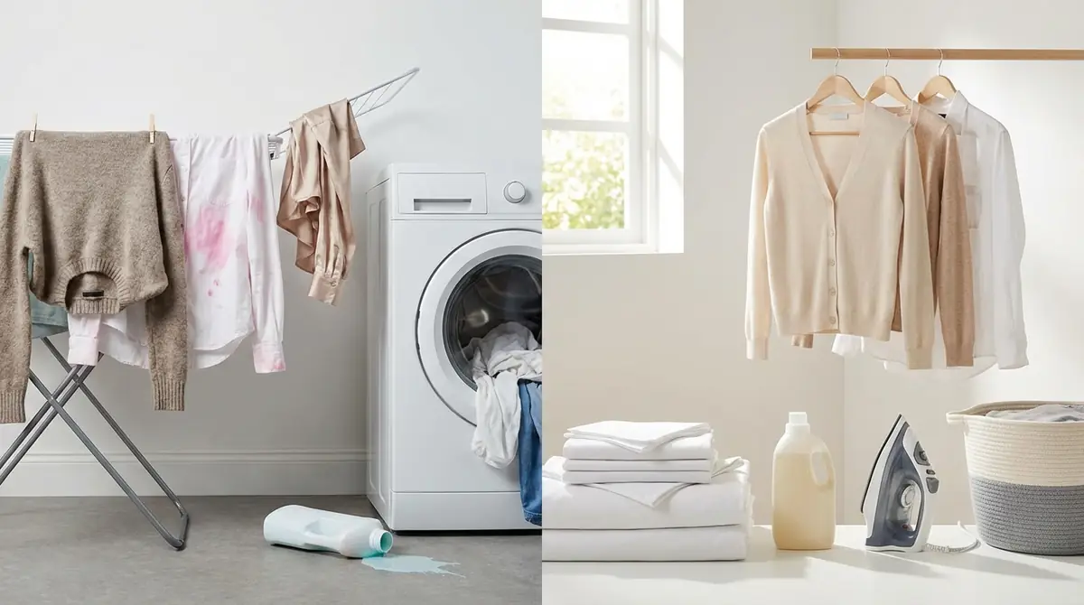 自宅クリーニングでよくある失敗と対処法