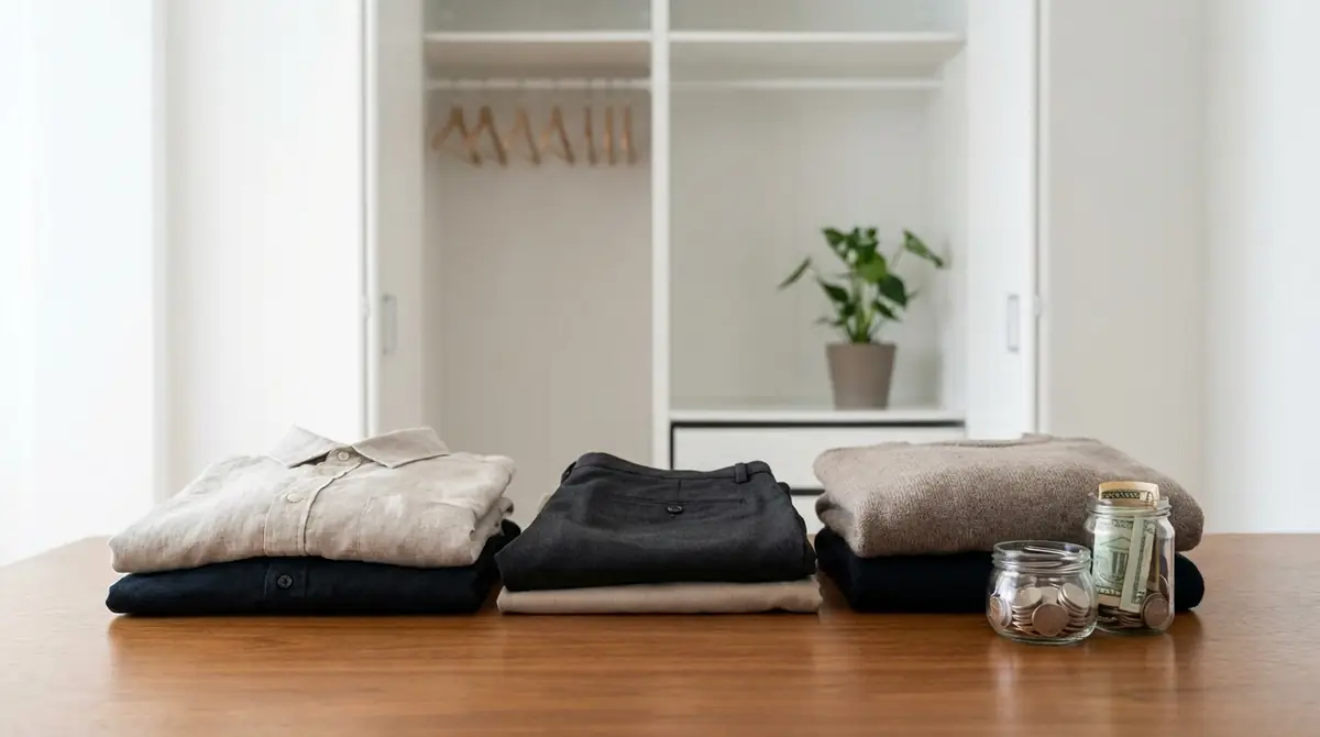 服を減らすとなぜ節約できる？3つのメカニズム