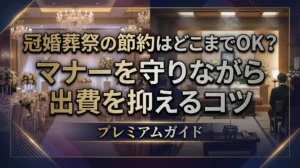 冠婚葬祭の節約はどこまでOK？マナーを守りながら出費を抑えるコツ