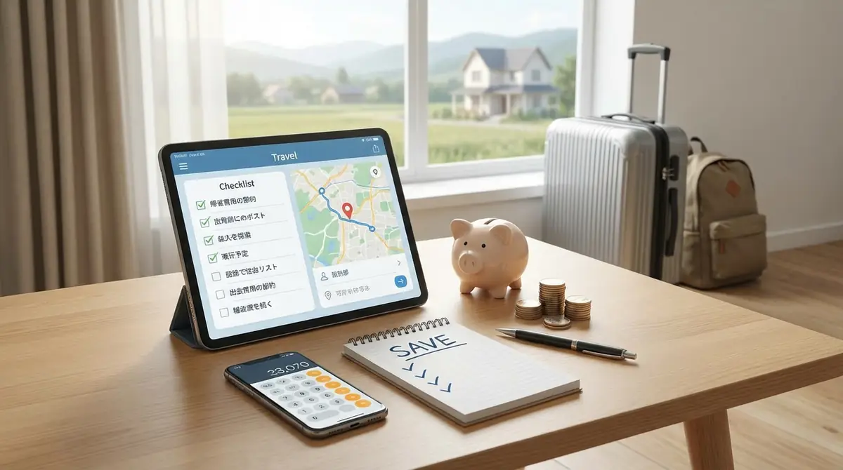 帰省費用の節約チェックリスト|出発前に確認すべきこと