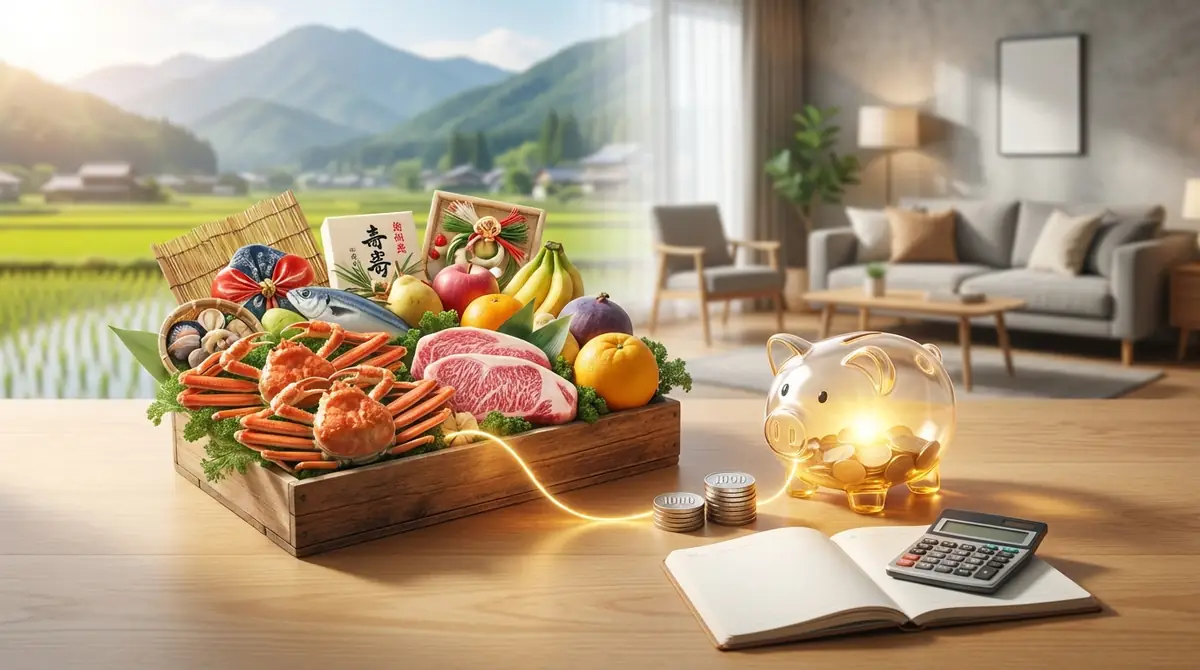 ふるさと納税が節約になる仕組み|実質2,000円でお得になる理由