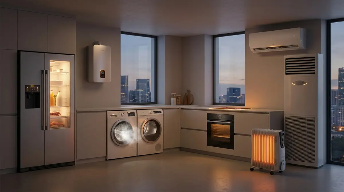 電気代が高い原因になりやすい家電ワースト7