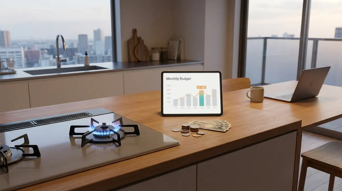 【結論】一人暮らしのガス代平均は月額3,000〜6,000円