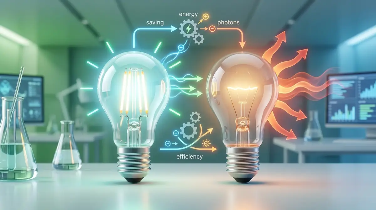 なぜLEDは電気代が安い？省エネの仕組みを図解で解説