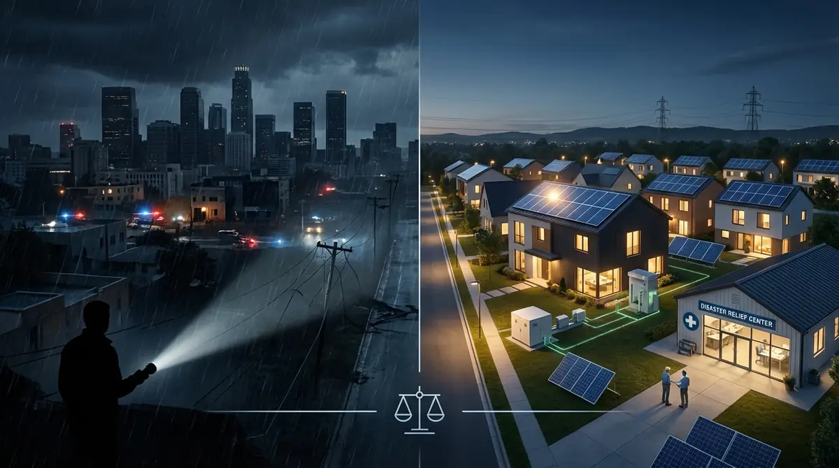 停電・災害時の対応力を比較|いざという時どうなる?