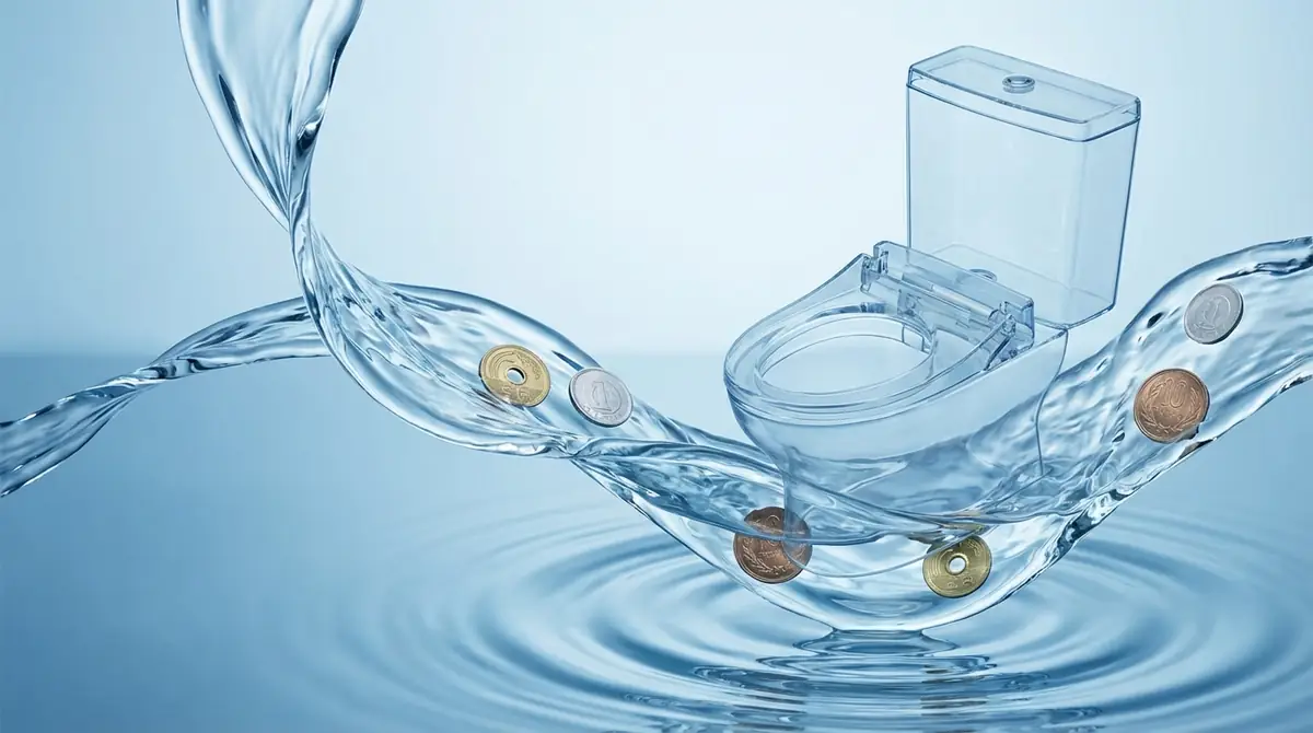 トイレ1回の水道代は約1〜2円|月間300〜500円が目安