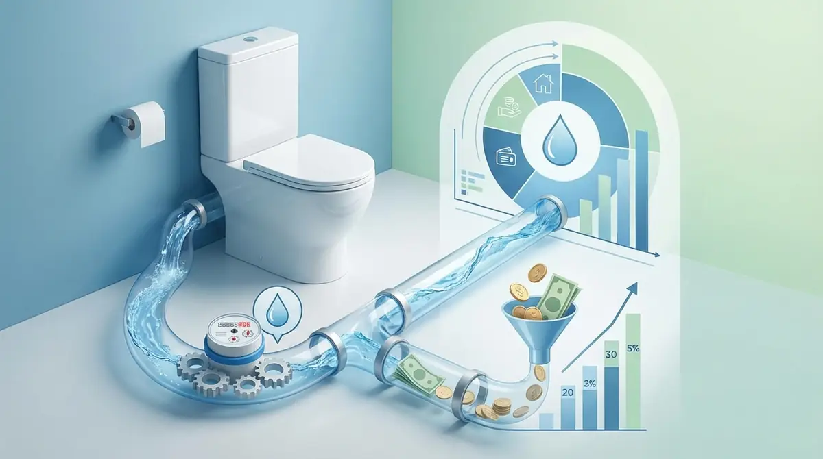 トイレが家庭の水道代に占める割合と使用水量の基礎知識