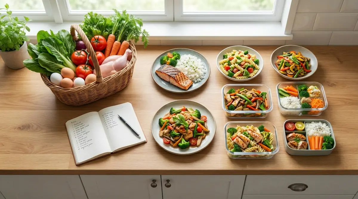 【そのまま使える】週7,000円の買い物リストと1週間献立