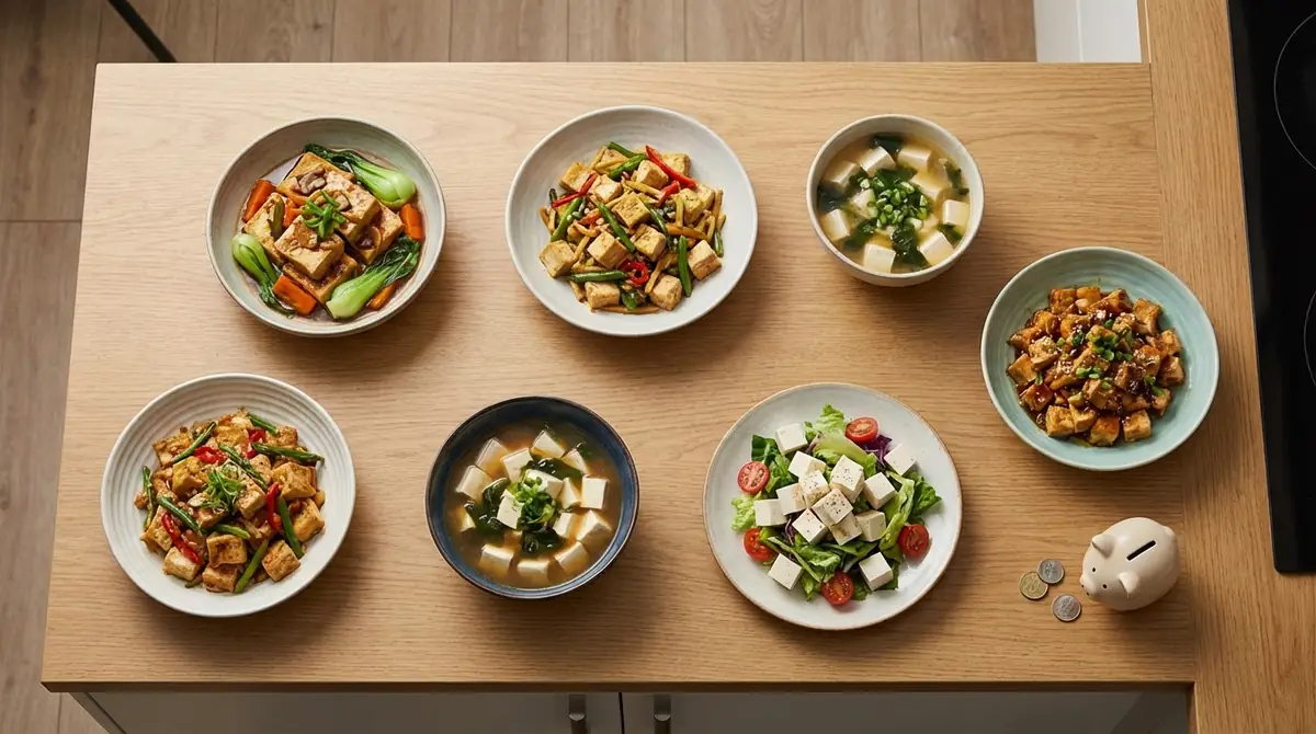 1週間の豆腐活用献立例｜食費を月5,000円カット