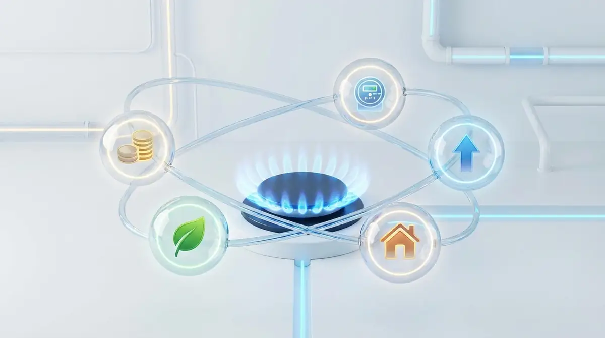 ガス会社を乗り換える5つのメリット