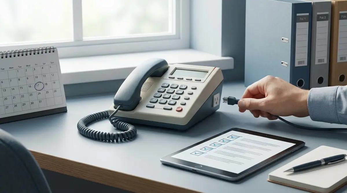 固定電話の解約前に確認すべき5つのチェックポイント